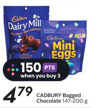 Sobeys Bagged chocolate offer