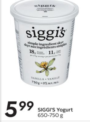 Sobeys Yogurt offer