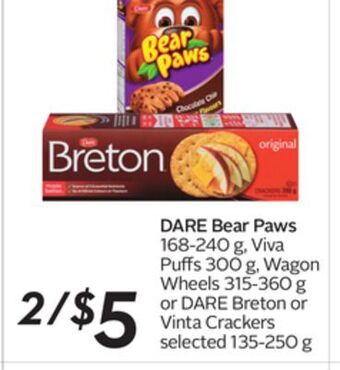 Sobeys Bear paws offer