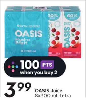 Sobeys Juice offer