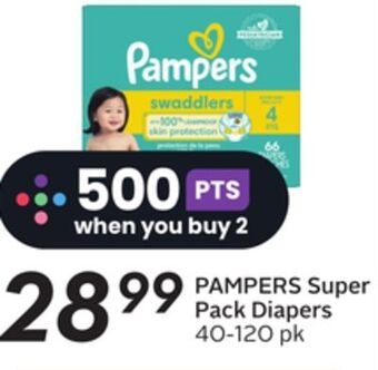 Sobeys Super pack diapers offer