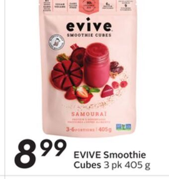 Sobeys Smoothie cubes offer