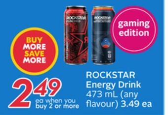 Sobeys Energy drink offer