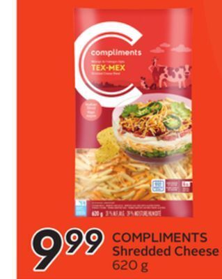 Sobeys Shredded cheese offer