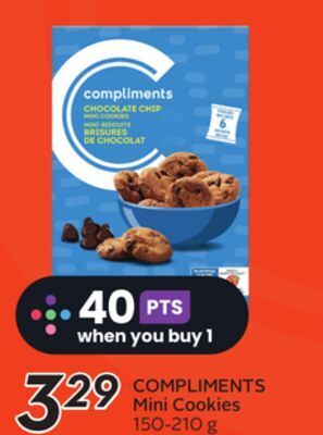 Sobeys Mini cookies offer