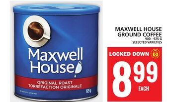 Food Basics Maxwell house ground coffee offer