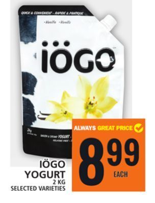 Food Basics Iögo yogurt offer