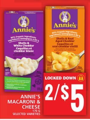 Food Basics Annie's macaroni & cheese offer