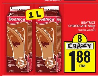 Food Basics Beatrice chocolate milk offer