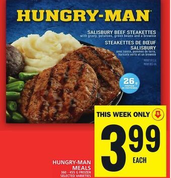 Food Basics Hungry-man meals offer