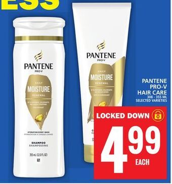 Food Basics Pantene pro-v hair care offer