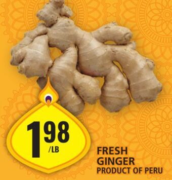 Food Basics Fresh ginger offer