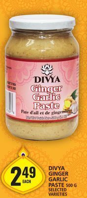 Food Basics Divya ginger garlic paste offer