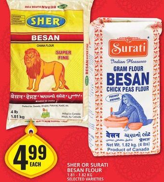 Food Basics Sher or surati besan flour offer