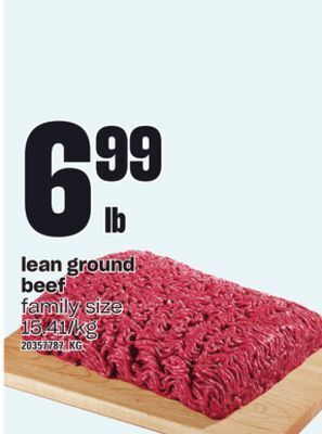 Loblaws Lean ground beef offer