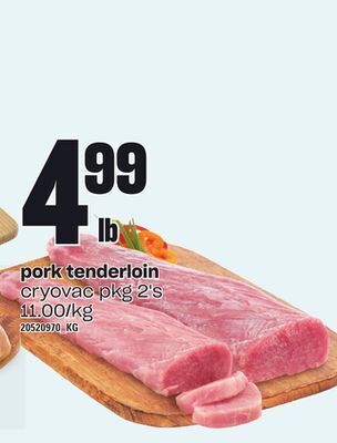 Independent Grocer Pork tenderloin offer