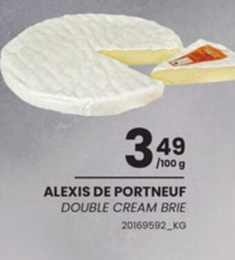 Loblaws Alexis de portneuf double cream brie offer