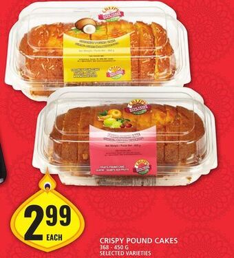 Food Basics Crispy pound cakes offer