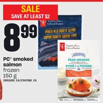 Independent Grocer Pc smoked salmon, 150 g offer