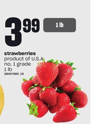 Independent Grocer Strawberries, 1 lb offer
