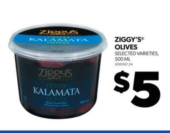 Real Canadian Superstore Ziggy's olives, 500 ml offer