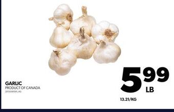 Real Canadian Superstore Garlic offer
