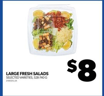 Real Canadian Superstore Large fresh salads, 528-740 g offer