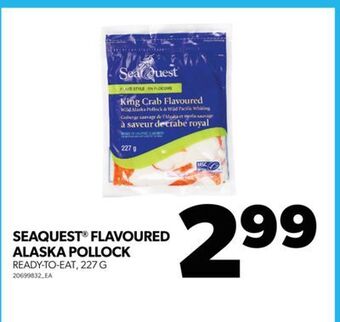 Real Canadian Superstore Seaquest flavoured alaska pollock, 227 g offer