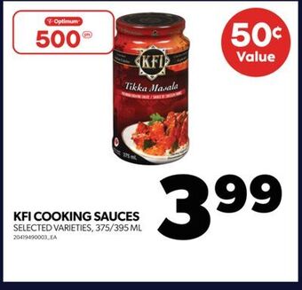 Real Canadian Superstore Kfi cooking sauces, 375/395 ml offer