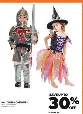 Real Canadian Superstore Halloween costumes offer