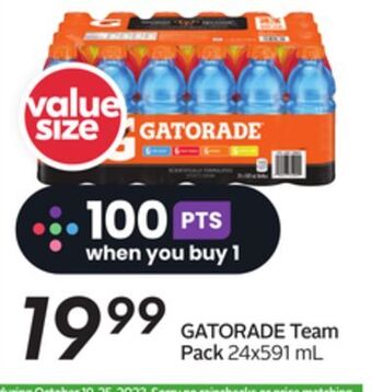 Sobeys Team pack offer