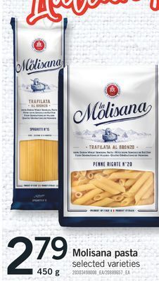 Fortinos Molisana pasta, 450 g offer
