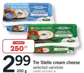 Fortinos Tre stelle cream cheese, 200 g offer