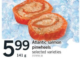 Fortinos Atlantic salmon pinwheels, 141 g offer