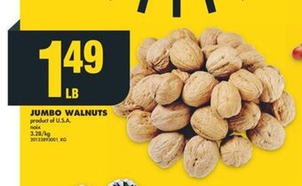 No Frills Jumbo walnuts offer