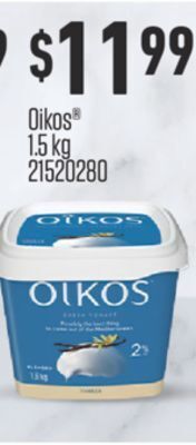 Fortinos Oikos 1.5 kg offer