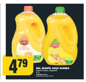 No Frills Del monte juice blends offer