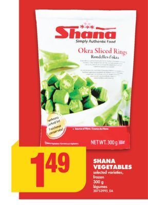 No Frills Shana vegetables, 300 g offer
