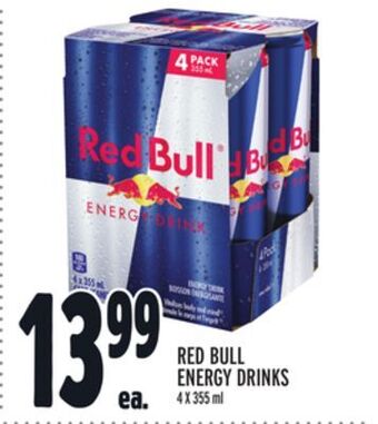 Metro Red bull energy drinks offer