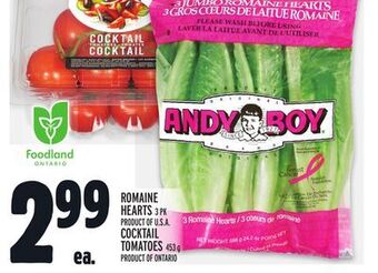 Metro Romaine hearts offer