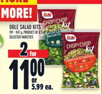 Metro Dole salad kits offer