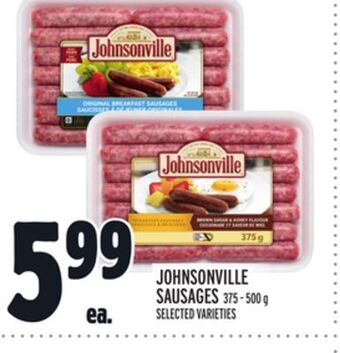 Metro Johnsonville sausages offer