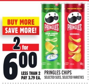 Metro Pringles chips offer