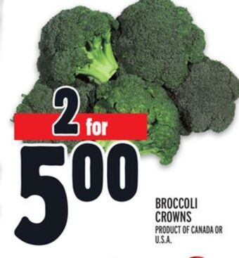 Metro Broccoli crowns offer