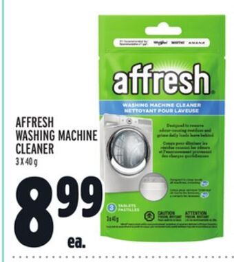 Metro Affresh washing machine cleaner offer