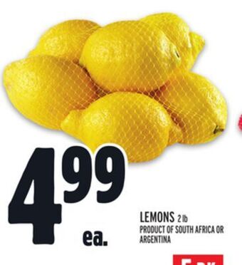 Metro Lemons offer