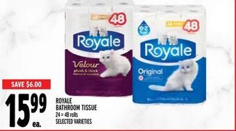 Metro Royale bathroom tissue offer