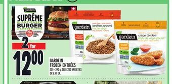 Metro Gardein frozen entrées offer