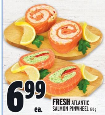Metro Fresh atlantic salmon pinwheel offer