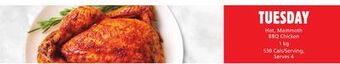 Metro Hot, mammoth bbq chicken offer